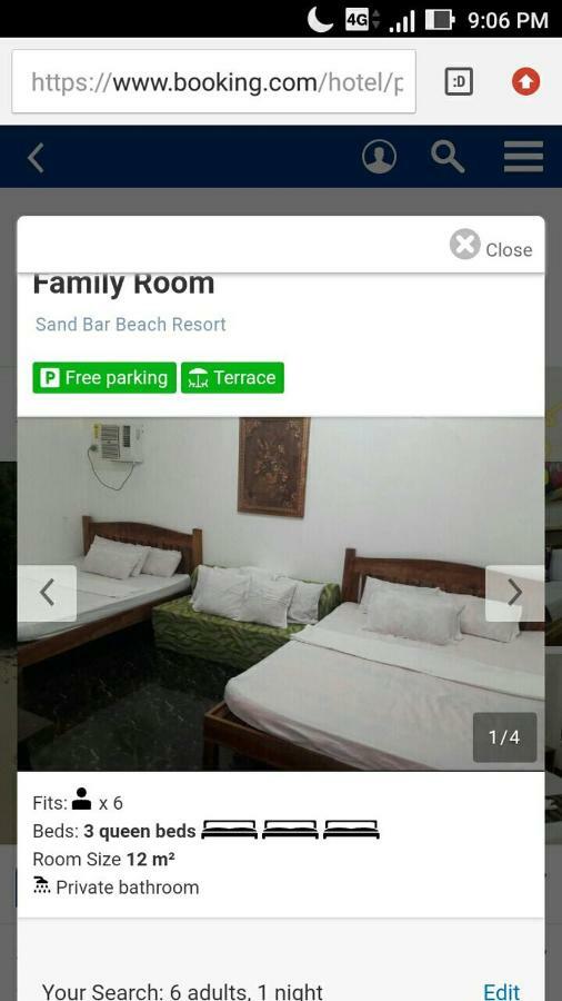 Sand Bar Beach Resort Nasugbu Extérieur photo